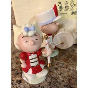 LENOX PEANUTS MARCHING BAND set NEW n BOX w/COA Snoopy Linus Sally Charlie Brown LENOX PEANUTS MARCHING BAND set NEW n BOX w/COA Snoopy Linus Sally Charlie Brown
